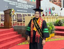 Kilau Prestasi dr. Adilla: Lulus Magister 1 Tahun 4 Bulan, Raih IPK 4,00 di Unila