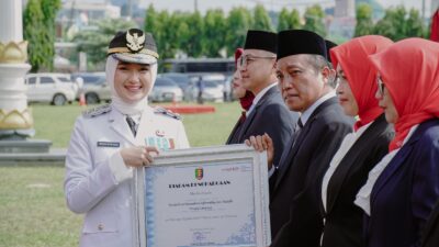 Pimpin Upacara HUT Lampung, Wagub Jihan Ajak Perkuat Kolaborasi Hadapi Tantangan Global