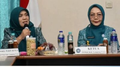 Perkuat Sinergi Pasca-Ramadhan, TP PKK Lampung Utara Gelar Halal Bihalal dan Rapat Pengurus