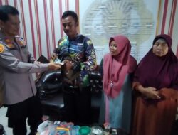 Respon Cepat, Polsek Abung Barat Kembalikan Barang Milik Warga Bengkulu Yang Dirampas Penjahat.