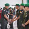 Pangdam XXI/Radin Inten Pimpin Tradisi dan Sertijab Pejabat Kodam