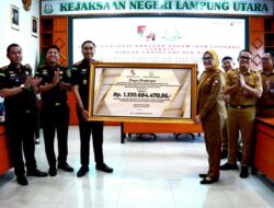 Hasil Temuan BPK, Kejari Kotabumi Pulihkan Keuangan Daerah Rp. 1,33