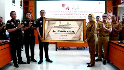 Hasil Temuan BPK, Kejari Kotabumi Pulihkan Keuangan Daerah Rp. 1,33