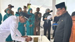 Bupati Lantik Sopyan Jadi Kades Negara Kemakmuran