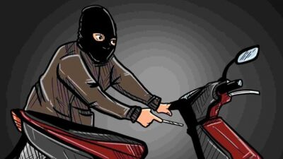 Pencuri Hampir Gasak Motor Di Parkiran Sekretariat Dewan Lampura
