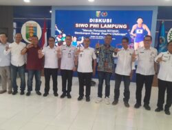 Gelar Diskusi Olahraga, PWI Lampung Matangkan Kesiapan Porwanas 2027