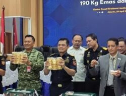 Bea Cukai Gagalkan Ekspor Ilegal 190 Kg Emas Senilai Rp 502 Miliar
