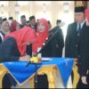 Pemkab Lampura Lantik 217 Pejabat  Administator Dan Pengawas