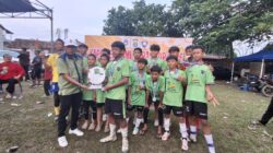 Polsek Bumi Waras Gelar Kapolsek Cup, Ajak Anak Jauhi Tawuran dan Kurangi Bermain Gawai