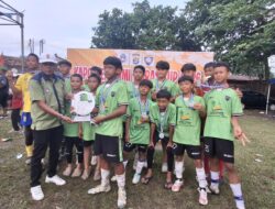 Polsek Bumi Waras Gelar Kapolsek Cup, Ajak Anak Jauhi Tawuran dan Kurangi Bermain Gawai