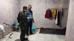 Koramil 410-04/Tkt Amankan Lokasi Tindakan Kejadian Warga Bunuh Diri di Kelurahan Gunungsulah