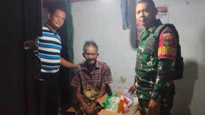 Serka Supriyadi dan Serda Deni Komandoi Kegiatan Bakti Sosial di Kelurahan Pasir Gintung
