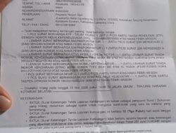 PENGUMUMAN KEHILANGAN DOKUMEN PENTING