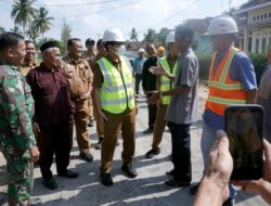 Bupati dan Wakil Bupati Tinjau Proyek Jalan Penghubung Tiga Kecamatan