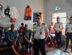 Lewat Sapa Kasih, Lapas Banyuasin Perkuat Pembinaan dan Pengawasan di Blok Hunian