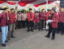 Ratusan Mahasiswa IMM Desak Pemkab Lampung Utara Realisasikan Janji, Wabup Teken Pakta Integritas