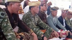 Pangdam XXI Radin Inten Mayjend Kristomei Resmi Jadi Saudara Adat Lampung, Sandang Gelar Pangeran Satria Negara di Lampung Utara