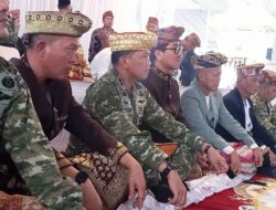 Pangdam XXI Radin Inten Mayjend Kristomei Resmi Jadi Saudara Adat Lampung, Sandang Gelar Pangeran Satria Negara di Lampung Utara