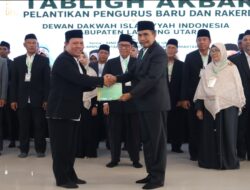 DDII Lampung Utara Resmi Dilantik, Imam Hanafi Tegaskan Dakwah Harus Hadir sebagai Solusi Umat