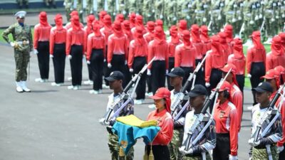Jelang HUT ke-81 Kemerdekaan RI, Tim Upacara dan Paskibraka Laksanakan Gladi Bersama di Istana Merdeka
