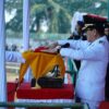 Bupati Hamartoni Pimpin Upacara HUT ke-81 Kemerdekaan RI di Stadion Sukung