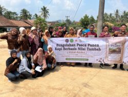 FPP Umko Ajarkan Petani Kopi Kelola Hasil Panen  Bernilai Tambah
