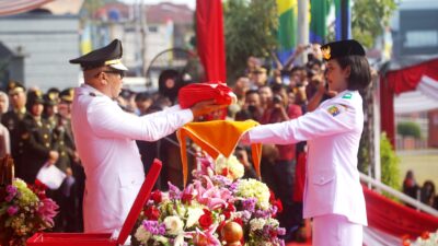 Gubernur Mirza Pimpin Upacara HUT ke-81 RI Tingkat Provinsi Lampung, Kobarkan Semangat Indonesia Berdaulat, Adil dan Makmur