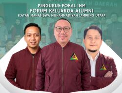 Lagi, Suwardi Pimpin Fokal IMM Lampura Periode 2026-2031