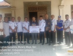 Dinsos Lampung Utara Salurkan Santunan Kematian Rp15 Juta, Imam Hanafi: Negara Harus Hadir Saat Warga Tertimpa Musibah