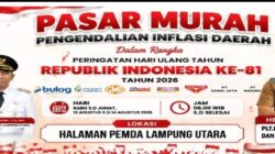 Jelang HUT RI ke-81, Pemkab Lampung Utara Buka Akses Sembako Murah hingga Peluang Kerja