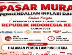 Jelang HUT RI ke-81, Pemkab Lampung Utara Buka Akses Sembako Murah hingga Peluang Kerja