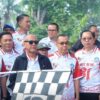 Diikuti 198 Regu, Wakil Bupati Romli Lepas Lomba Gerak Jalan HUT ke 81 RI
