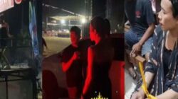 Video Penangkapan Seorang Biduan Waria oleh Polisi di Kabupaten Pesisir Barat, Lampung, Viral di Media Sosial