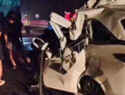 Kecelakaan Maut di Tol Bakter, Avanza Tabrak Truk dari Belakang, 1 Tewas