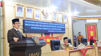 Hamartoni Tegaskan Rombak Pejabat Untuk Menjawab Kebutuhan Berbasis Kompetensi
