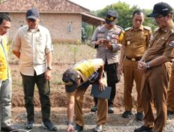 Gubernur Tinjau Langsung Pembangunan Infrastruktur Jalan Di Lampung Utara