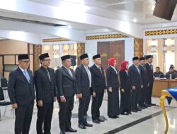 Bupati Lampura Lantik 10 Pejabat Eselon II